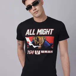 Free Authority Men Graphic Printed Pure Cotton T-Shirt-image-90