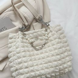 CORSICA Women Textured Structured Leather Shoulder Bag-image-68