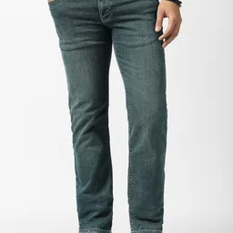 VAN HEUSEN DENIM LABS Men Slim Fit Mid-Rise Light Fade Jeans-picture-6