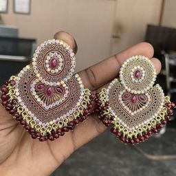 Mehpriye Contemporary Jhumkas Earrings-3