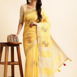 Varanga Ethnic Motifs Zari Saree-picture-3