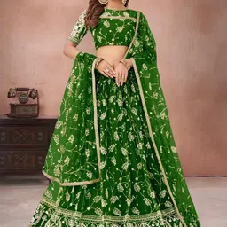 F Plus Fashion Multi Net Lehenga Choli-image-65