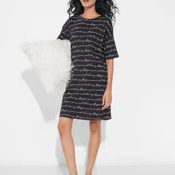 Dreamz by Pantaloons Printed Nightdress-picture-30