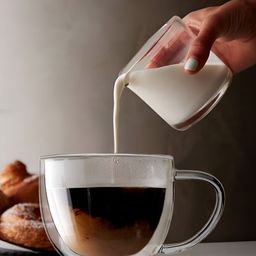 Baskety Transparent Solid Glass Glossy Mugs Set of Cups and Mugs image 5