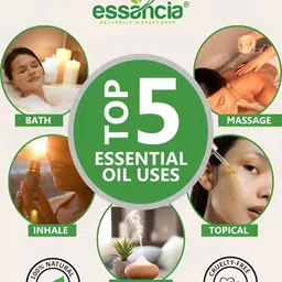 essancia White & Green Unwind Aroma Oil Diffuser Refill Pack image 5