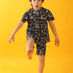 Anthrilo Boys Printed Night suit image 2