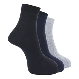 Dollar Men Pack of 3 Free Size Ankle Length Cotton Socks-image-61