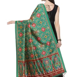 Kaizen TEXO FAB Ethnic Motifs Printed Dupatta image 4
