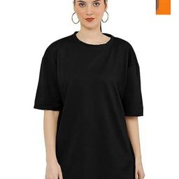 NOTWILD Women Pack Of 2 Solid Round Neck Cotton T-shirts-image-80
