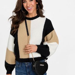 GUESS Women Aubrie Textured Crossbody Sling Bag-image-13