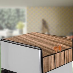 The Furnishing Tree Fridge Top Cover Compatible for Gogrej RD EDGENEO 207E, 180 LTR WxL 65x111 in C-image-90
