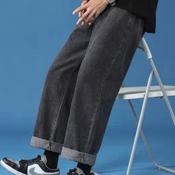 HERE&NOW Men Regular Fit Mid-Rise Jeans-image-29