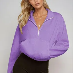 Stylecast X Kotty Women Shirt Collar Sweatshirt-image-98