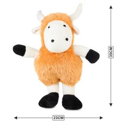 Webby Plush Silly Sheep Nap Stuffed Soft Toys Multicolour - Height 35 cm image 3