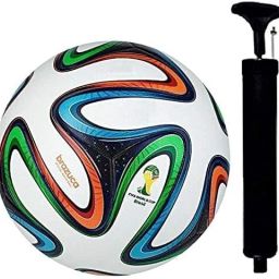 Combo BRAZUKA Football with AIR Pump Football - Size: 5 Football - Size: 5-image-52
