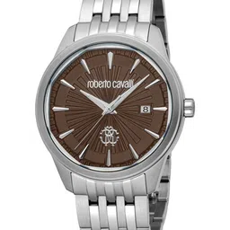 Roberto Cavalli Men Trionfo Dial & Stainless Steel Analogue Watch RC5G134M0065-picture-6