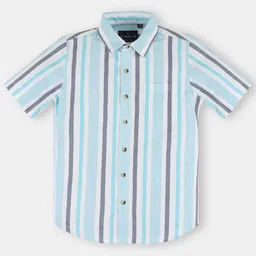 Infinity Boys Multi Stripes Striped Casual Shirt-29