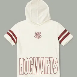 Fame Forever by Lifestyle Boys Colourblocked Hooded Applique T-shirt-picture-18