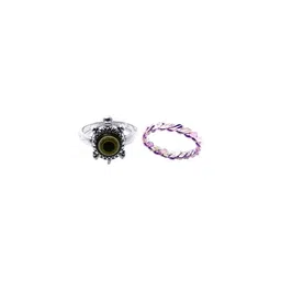Dynamic Retail Global Unisex Multi Ring-25