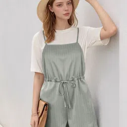 KPOP Round Neck Short Sleeves Jumpsuits-picture-57