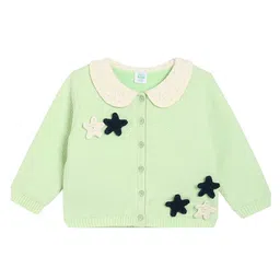 MINI KLUB Girls Quirky Peter Pan Collar Pullover-picture-36