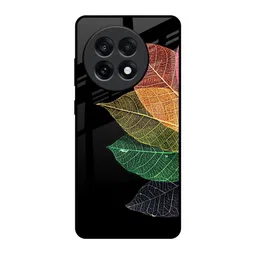 QRIOH Colorful Leaves OnePlus 13R 5G Impact Resistant Back Case-image-9