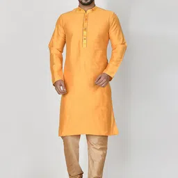 RANAK Men Embroidered Regular Kurta with Pyjamas-picture-47