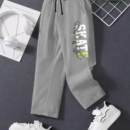 CODEZ Boys Self Designed Mid Rise Track Pants-11