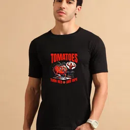 Enciger Men Printed Applique T-shirt-image-55