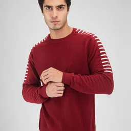 SPYKAR Men Striped Pullover-image-66