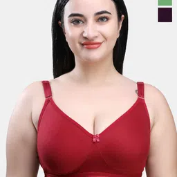 SKDREAMS Pack of 3 T-shirt Full Coverage Bra-21