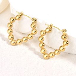DressBerry Circular Hoop Earrings-image-78