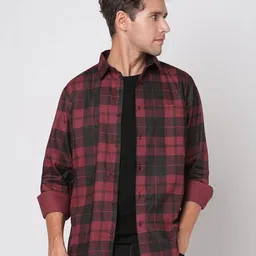 Mast & Harbour Men Relaxed Tartan Checks Checked Casual Shirt-picture-42