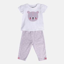 MINI KLUB Girls Printed T-shirt with Trousers-picture-50