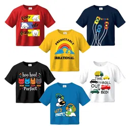 Toddylon Kids 6 Printed Applique T-shirt image 2