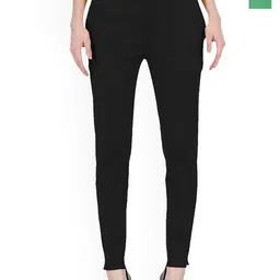 MIXFIT Women Pack Of 2 Slim Fit Mid-Rise Trousers-picture-22