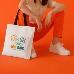 ARTBUG Printed Shopper Tote Bag-image-90