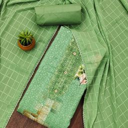 LeeliPeeri Designer Embroidered Unstitched Dress Material-picture-41