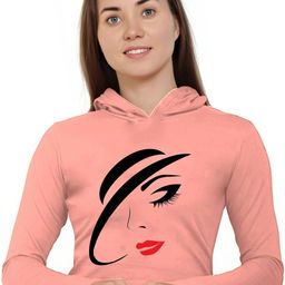 Kasendra Women Graphic Printed Hooded T-shirt-picture-40