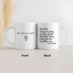 Giftii White & Black Printed Ceramic Glossy Mugs Set of Cups and Mugs image 3