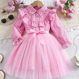 BAESD Floral Print Fit & Flare Dress-picture-22