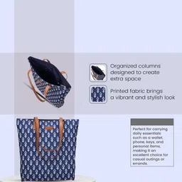Anouk Ethnic Motifs Printed Shopper Tote Bag image 5