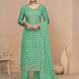 MANVAA Embellished Unstitched Dress Material-image-35