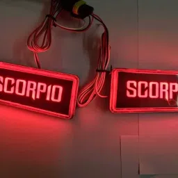 REAR BUMPER LED REFLECTOR LIGHT ( MATRIX & SCANNING ) FOR MAHINDRA SCORPIO Car Reflector Light-17