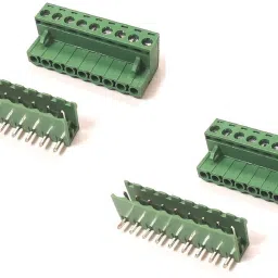 (Pack of 2) Pitch Right Angle Screw Terminal Block Male Female Pair Connector 5085 Plug In Type Screw Terminal Connector-14