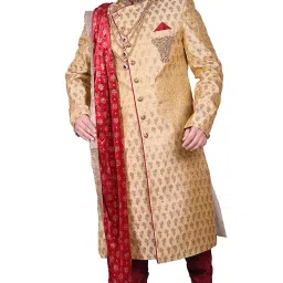 Diamond Style Tradition Premium with Modern Style Royal Classic Elegance for Every Occasion Embroidered Sherwani-image-79