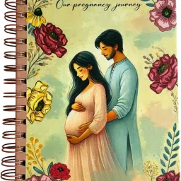 Pregnancy Diary A5 Diary Printed 180 Pages-26
