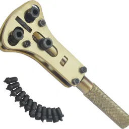 Gold Finish Jaxa Style Watch Case Opener In Cardboard Box Single Sided Speciality-image-81
