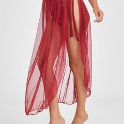 Krelin Self Design Shoulder Straps Net Baby Doll image 3