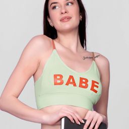 Flenzy Typography Bra Full Coverage image 3